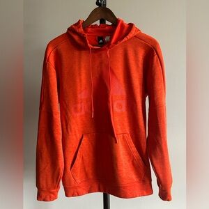 Adidas Vibrant heather Orange hoodie